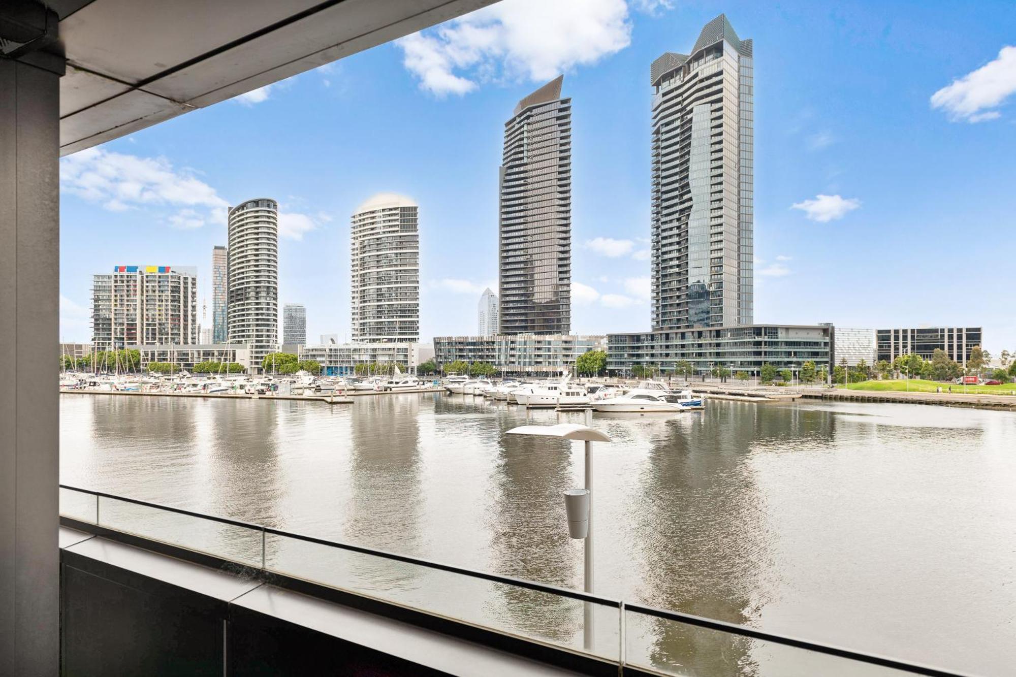 Melbourne Docklands Riverside Views Luaran gambar