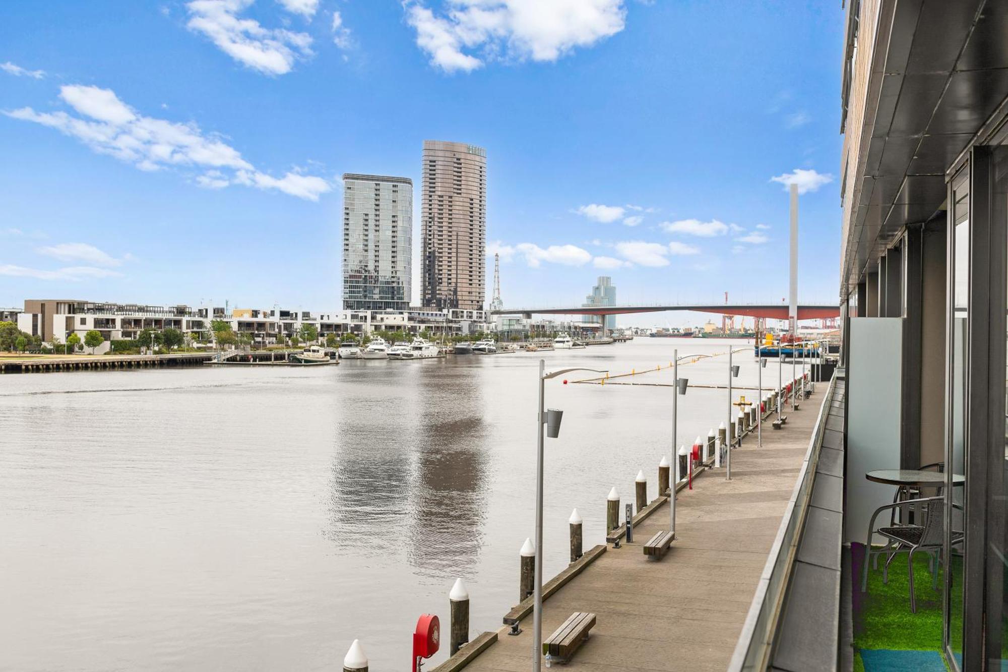 Melbourne Docklands Riverside Views Luaran gambar