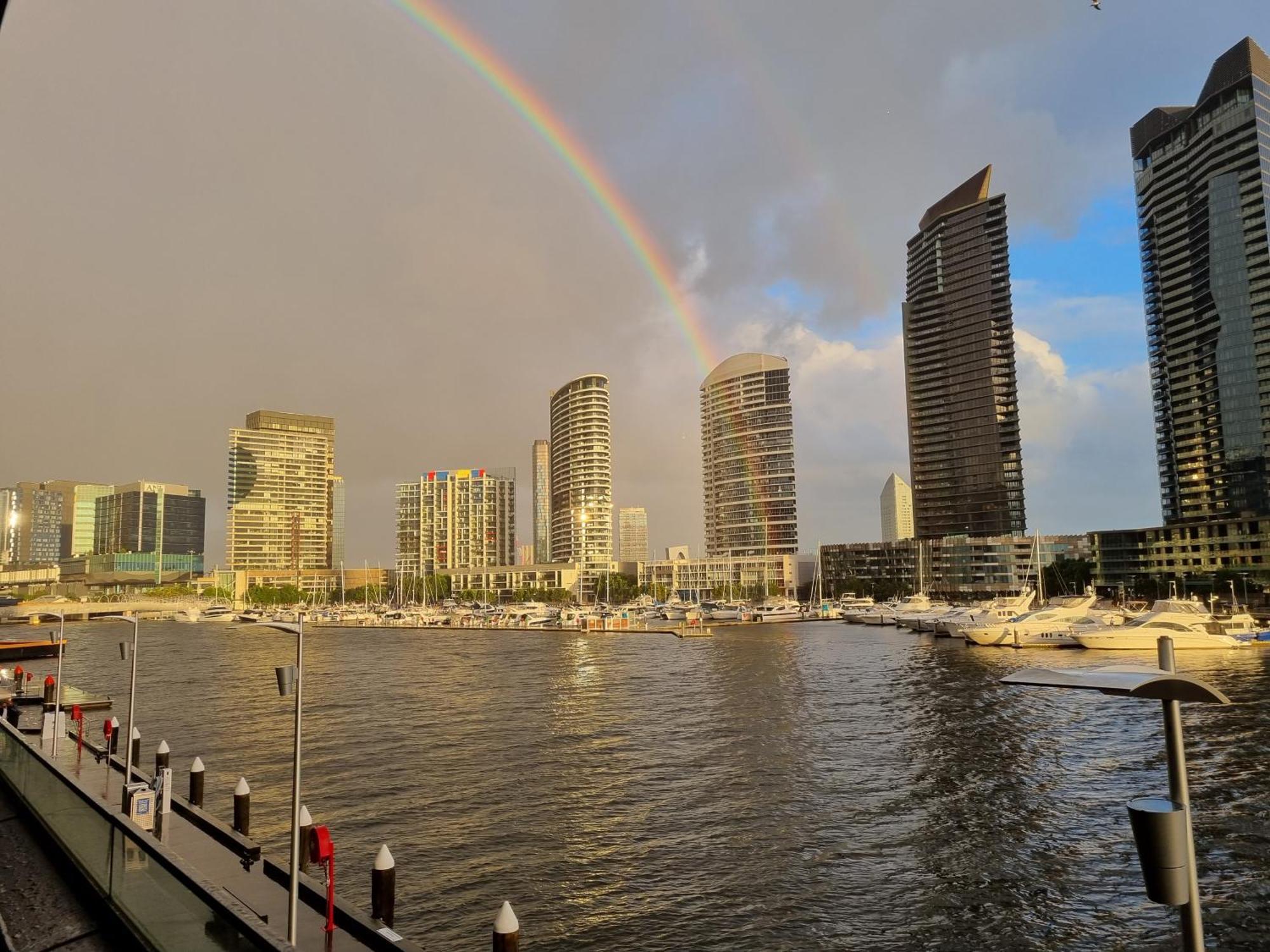 Melbourne Docklands Riverside Views Luaran gambar